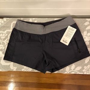 lululemon athletica Gray Athletic Shorts for Performance